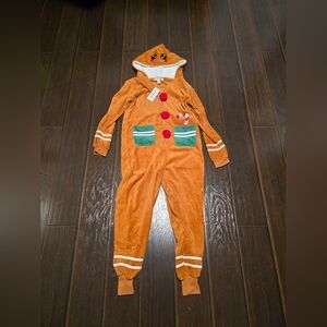 Gingerbread soft comfy onsie Onsies size xs extra small Charlotte russe